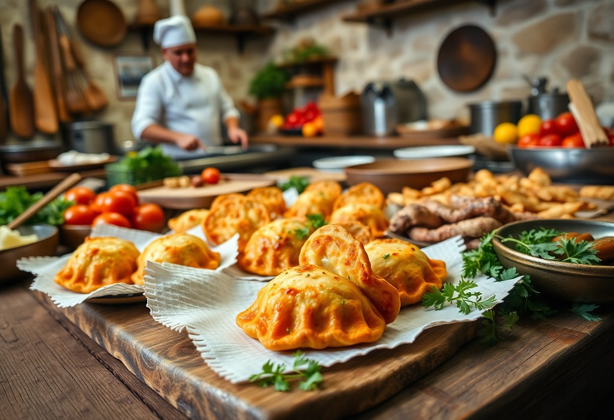 Esplorazione dei classici pugliesi in versione biologica, dai panzerotti ai fritti di verdure, raccontando i laboratori che innovano partendo dalla tradizione. 1